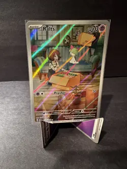 Pokemon Ralts Illustration Rare 211/198 SV01 Scarlet & Violet Holo English - Image 2