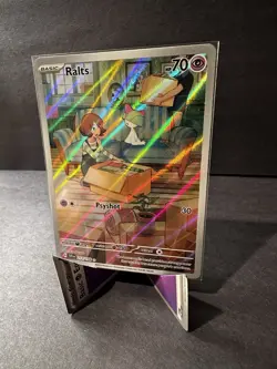 Pokemon Ralts Illustration Rare 211/198 SV01 Scarlet & Violet Holo English - Image 3