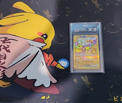 2024 POKEMON JPN SV8-SUPER ELECTRIC BREAKER ULTRA RARE #136 PIKACHU EX TAG10 - Image 2