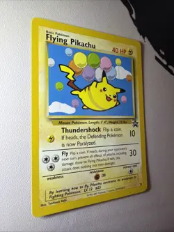 Flying Pikachu 25 Black Star Promo Pokemon Card - Image 4