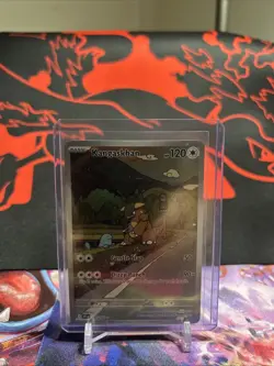 Kangaskhan 204/182 Pokemon TCG SV Destined Rivals Illustration Rare Card NM - Image 1