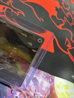 Kangaskhan 204/182 Pokemon TCG SV Destined Rivals Illustration Rare Card NM - Image 3
