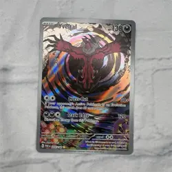 Pokemon TCG Yveltal SV04 Paradox Rift Illustration Rare Holo 205/182 130HP - Image 1