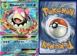 M Slowbro EX 27/108 XY Evolutions Ultra Rare Full Art Pokemon Card NM - Image 1