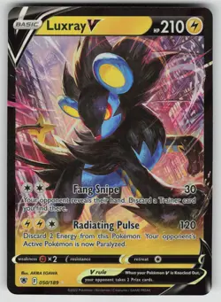 LUXRAY V 050/189 V RARE ASTRAL RADIANCE POKEMON NM/M - Image 1