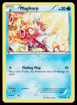 Magikarp 30/113 Common Legendary Treasures Pokemon NM - Image 1