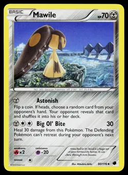 Mawile 80/116 Uncommon Plasma Freeze Pokemon NM - Image 1