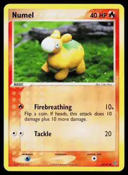 Numel 69/97 Common Dragon Pokemon LP - Image 1