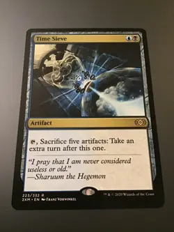 MTG Double Masters #223 Time Sieve NM - Image 1