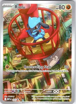 RIOLU - 010 010 HOLO ME: MEGA EVOLUTION PROMO POKEMON NM/M - Image 1