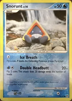 Snorunt 75/99 Common Arceus Pokemon Lightly Played - Image 1