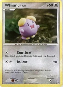 Whismur 132/147 Common Supreme Victors Pokemon Lightly Played - Image 1