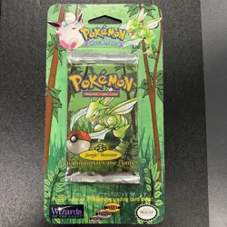 WOTC 1999 Pokemon Trading Card Game Jungle Blister Pack Sealed - Image 1