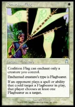 Coalition Flag - Light Play MTG Apocalypse - Image 1