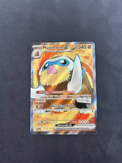 Pokemon Mamoswine ex 174/159 Journey Together Ultra Rare Full Art Holo NM - Image 1