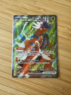 Pokemon TCG Scarlet & Violet Koraidon EX Holo Ultra Rare Card 231/198 - NM - Image 1