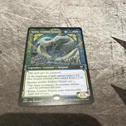 Mtg - Koma, Cosmos Serpent (Showcase) 326 - Kaldheim (KHM) - Mythic - NM - Image 1