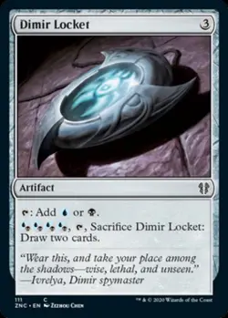 Dimir Locket - Light Play MTG Commander 2020 Zendikar Rising - Image 1