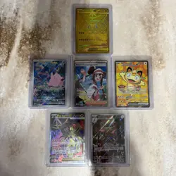 Pokemon: Perfect Order Mega Zygarde EX GOLD 124/088 Lot Of 6 - Image 1