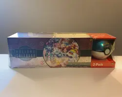 2025 Pokemon TCG Holiday Calendar + Moon Poke Ball Tin - New / Sealed - Image 1