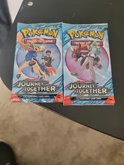 Pokemon Scarlet & Violet Journey Together Packs (2) - Image 1