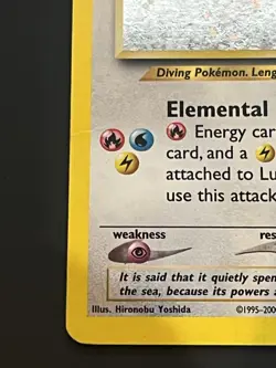 Pokemon Neo Genesis Lugia 9/111 Holo WOTC Vintage: MP-/HP+ - Image 5