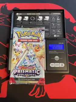 VERY HEAVY! GOD PACKUU SIRUU 22.53g Prismatic Evolutions Pokemon Booster - Image 1