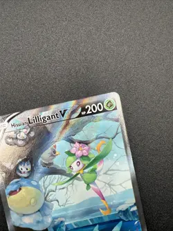 Hisuian Lilligant V 163/189 Alternate Full Art Ultra Astral Radiance Pokemon - Image 3