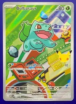 Pokemon TCG First Partner Illustration Collection Series 1 Kanto GEN 1 Starters - Image 3