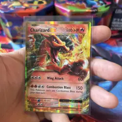 2016 Pokemon XY Evolutions Charizard EX #12/108 Rare Holo - Image 5