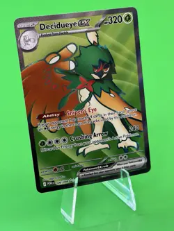 Pokemon Decidueye ex Mega Evolution Perfect Order Ultra Rare Full Art 100/088 NM - Image 3
