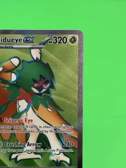 Pokemon Decidueye ex Mega Evolution Perfect Order Ultra Rare Full Art 100/088 NM - Image 5