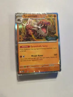 Pokemon TCG Perfect Order Build & Battle Stamped Promo Tyrantrum New Sealed Deck - Image 1
