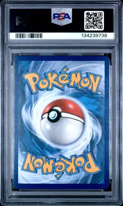 2019 POKEMON SUN & MOON TEAM UP #159 FULL ART/CELEBI & VENUSAUR GX PSA 9 - Image 2