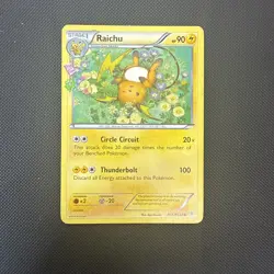 Pokemon TCG Raichu Generations RC9/RC32 Regular LP. - Image 1