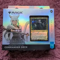 Mtg Ff Collector Commander Deck Final Fantasy Xiv English Version - Image 1