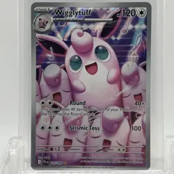 Pokemon TCG Phantasmal Flames Wigglytuff #105/094 Illustration Rare NM - Image 1
