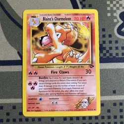 Blaine's Charmeleon 31/132 Gym Challenge Unlimited Pokemon Uncommon WOTC - Image 1
