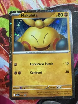 Makuhita 068 MEP Black Star Promo Mega Evolution: Perfect Order Pokemon Cosmo - Image 1