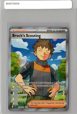 Brock's Scouting - 179/159 - Pokemon TCG Journey Together Ultra Rare NM - Image 1