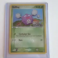 Pokemon Koffing 72/113 EX Delta Species Reverse Holo Common English 2005 - Image 1