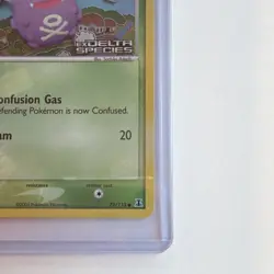 Pokemon Koffing 72/113 EX Delta Species Reverse Holo Common English 2005 - Image 4