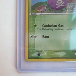 Pokemon Koffing 72/113 EX Delta Species Reverse Holo Common English 2005 - Image 5
