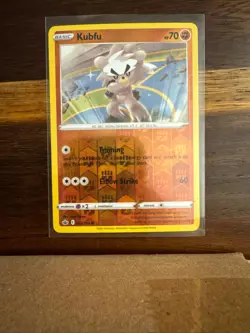 Kubfu 093/198 Common Chilling Reign Pokemon Reverse Holo Near Mint - Image 1