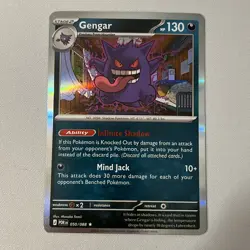 Pokemon Gengar POR 050/088 Rare Holo Mind Jack 130HP 2026 - Image 1