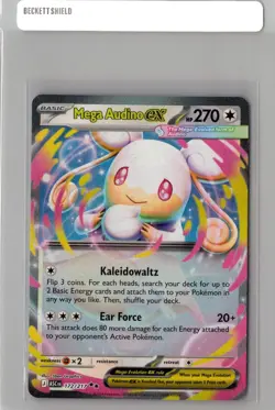Mega Audino ex 172/217 Double Rare Holo Pokemon TCG Ascended Heroes NM - Image 1
