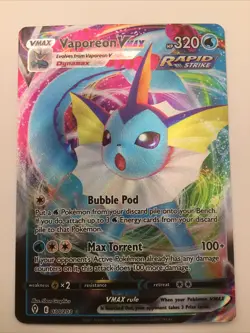 Vaporeon VMAX, 030/203 Evolving Skies, M/NM, Pokemon TCG - Image 2