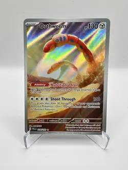 Orthworm 224/193 Sv02: Paldea Evolved Holo Pokemon Near Mint - Image 1