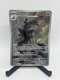 Salazzle Pokemon TCG 224/217 Ascended Heroes Illustration Rare - Image 1