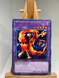 Darkfire Dragon - Rare LOB-EN019 - NM - YuGiOh - Image 1